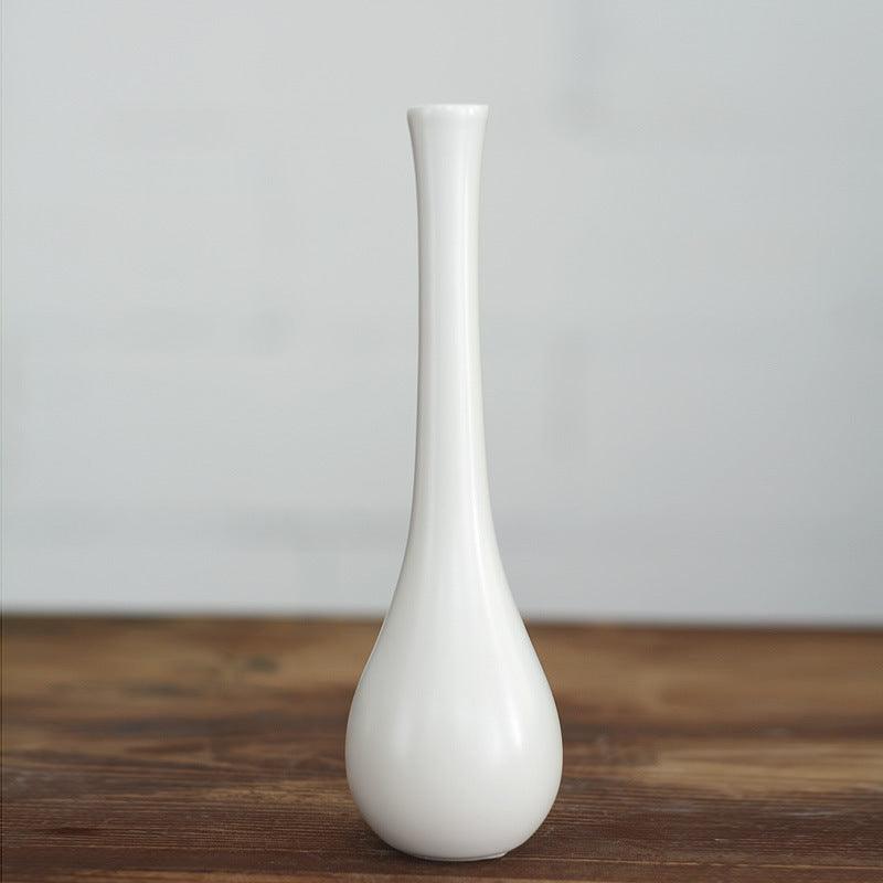 Simple Ceramic Vase Modern Nordic Creative Chinese Ornaments - Pacisia