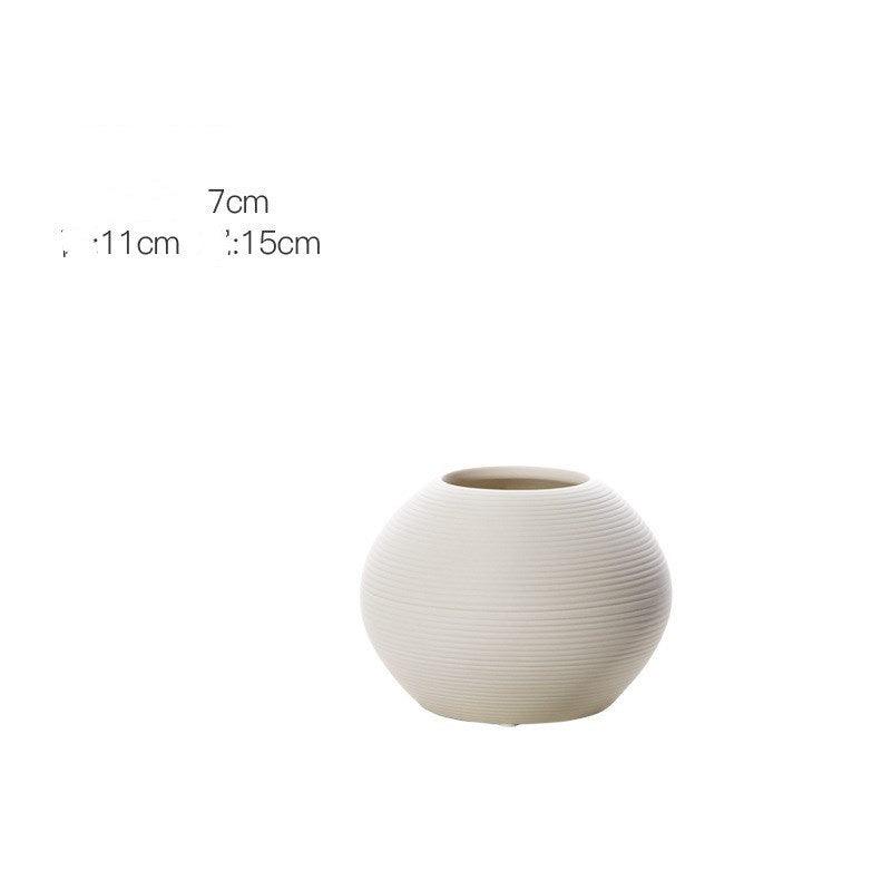 Simple Countertop Home Accessories Vase Ceramics - Pacisia