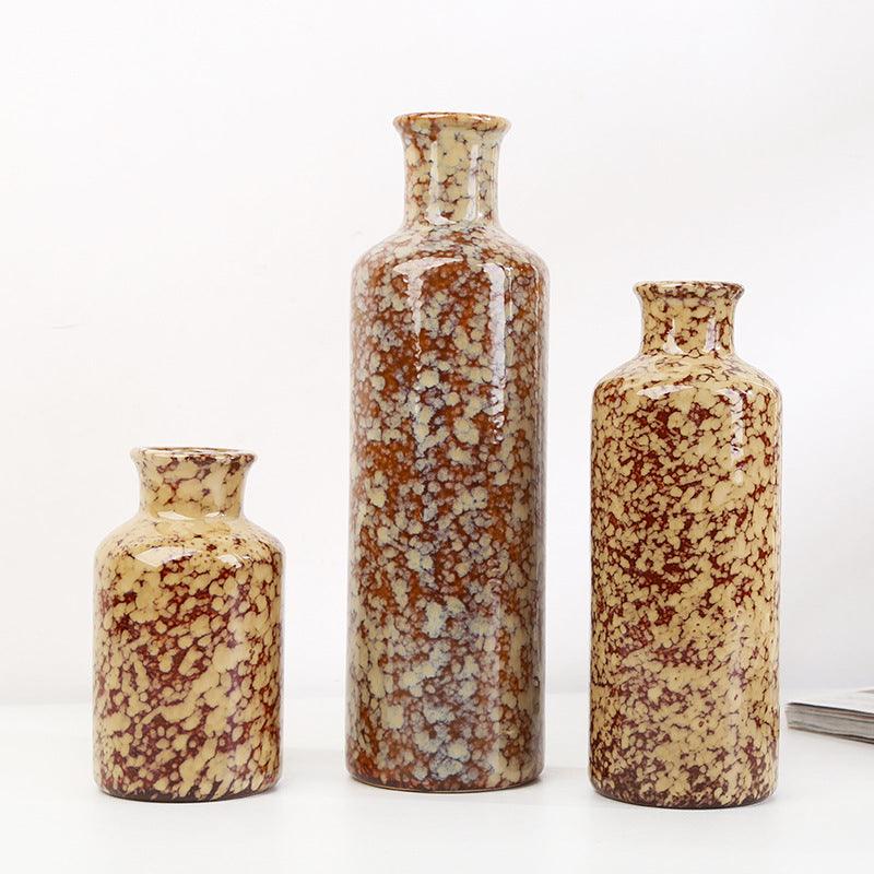 Simple European Ceramic Vase For Home Decoration - Pacisia