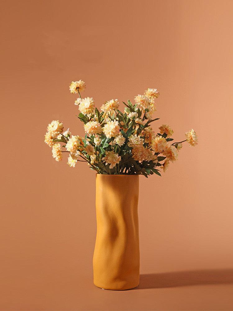 Simple Flower Arrangement Nordic Creative Ceramic Vase - Pacisia