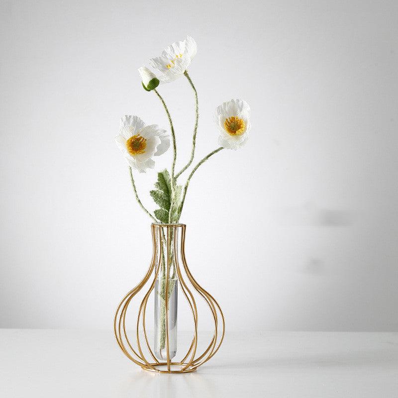 Simple Glass Test Tube Hydroponic Vase - Pacisia