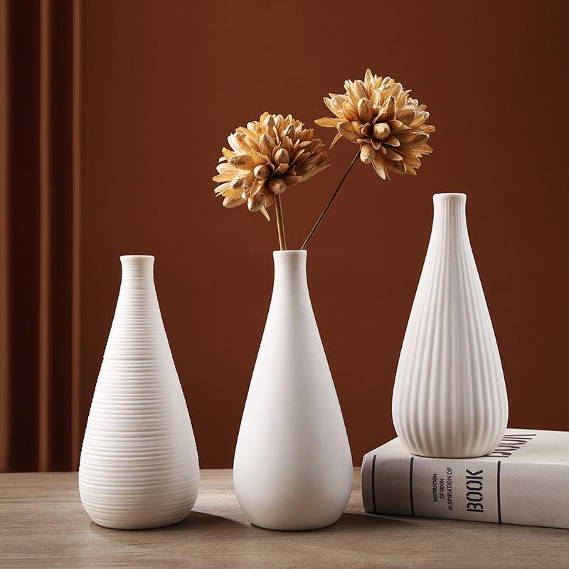 Simple Healing Ceramic Vase Living Room - Pacisia