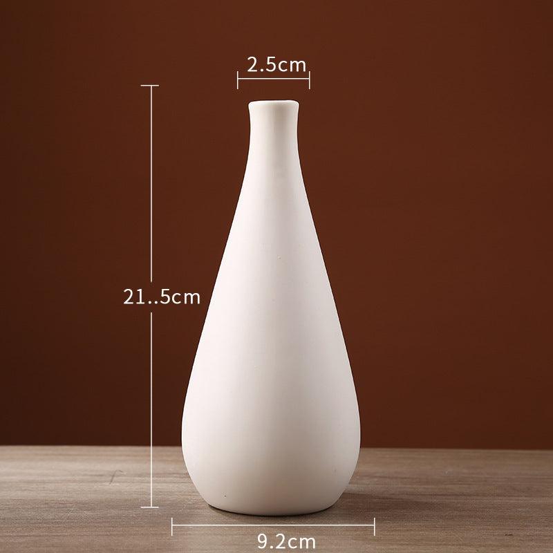 Simple Healing Ceramic Vase Living Room - Pacisia