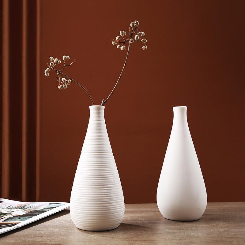 Simple Healing Ceramic Vase Living Room - Pacisia