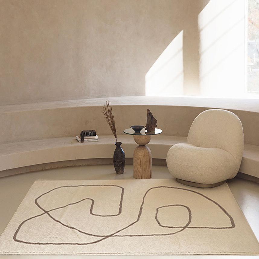 Simple Household Korean Bedroom Bedside Thicker Carpet - Pacisia