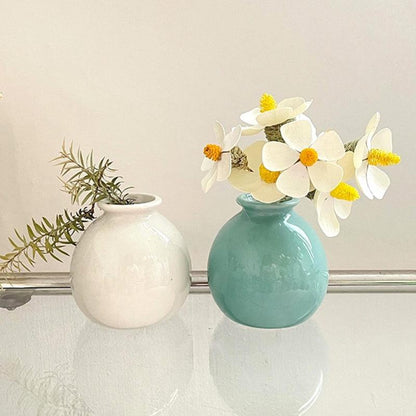 Simple Japanese Household Ceramic Vase - Pacisia