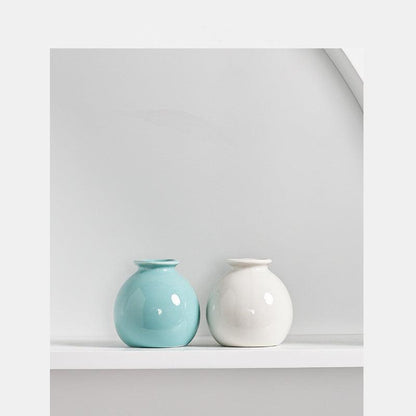 Simple Japanese Household Ceramic Vase - Pacisia