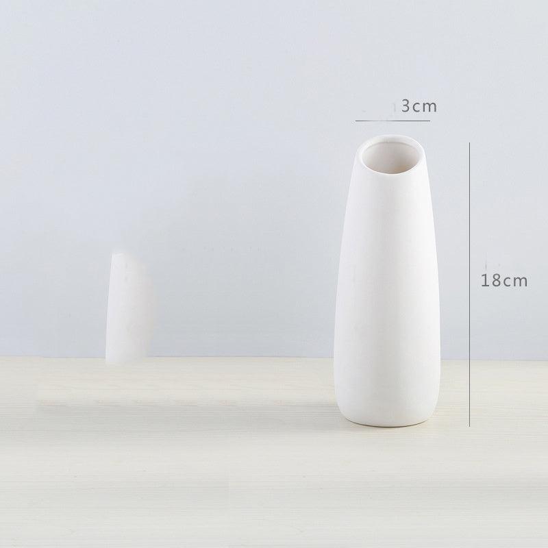 Simple Living Room Creative Flower Arrangement Ceramic Vase - Pacisia