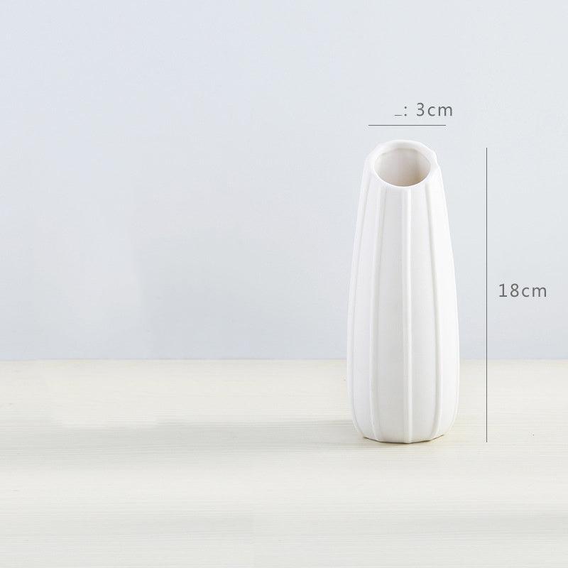 Simple Living Room Creative Flower Arrangement Ceramic Vase - Pacisia