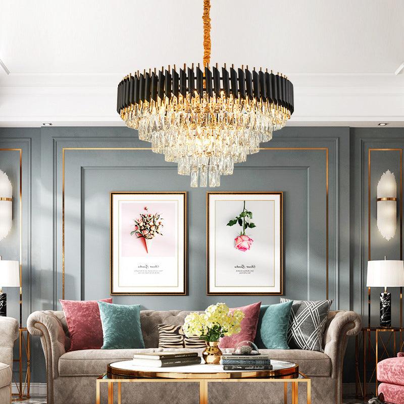 Simple Living Room Crystal Chandelier - Pacisia