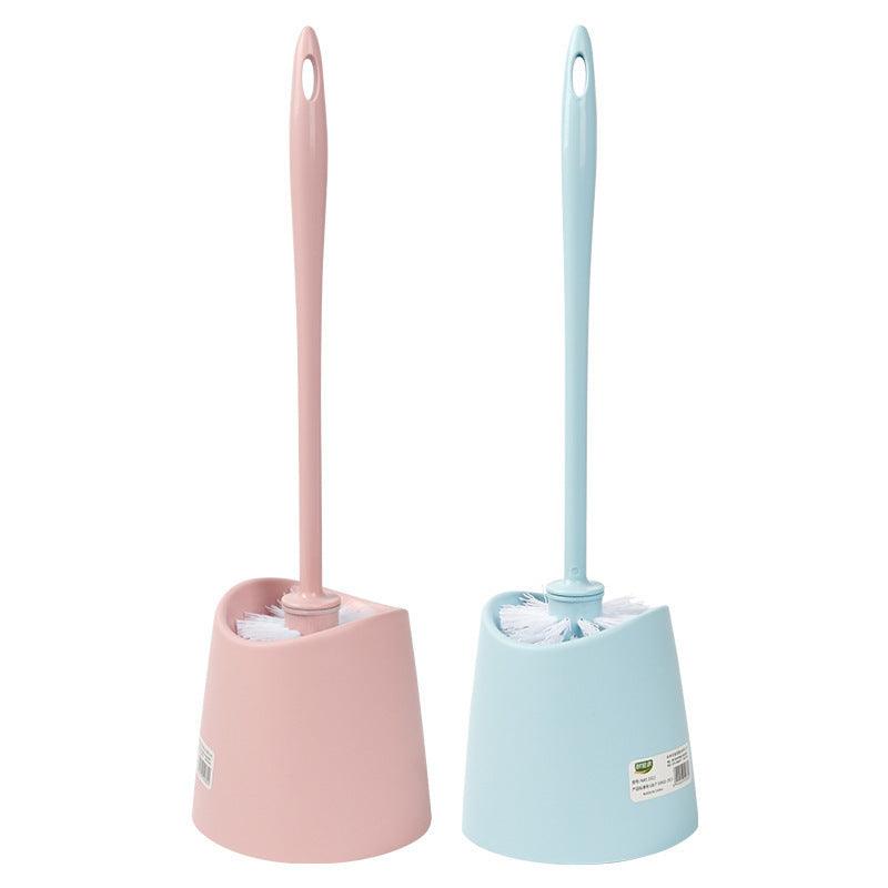 Simple Long Handle Plastic Toilet Brush Set - Pacisia