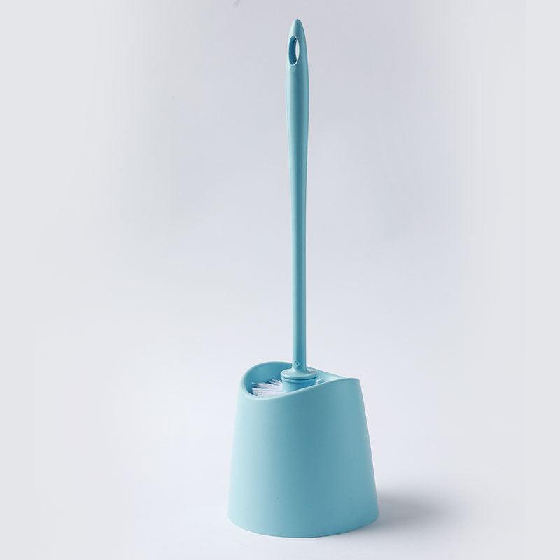 Simple Long Handle Plastic Toilet Brush Set - Pacisia