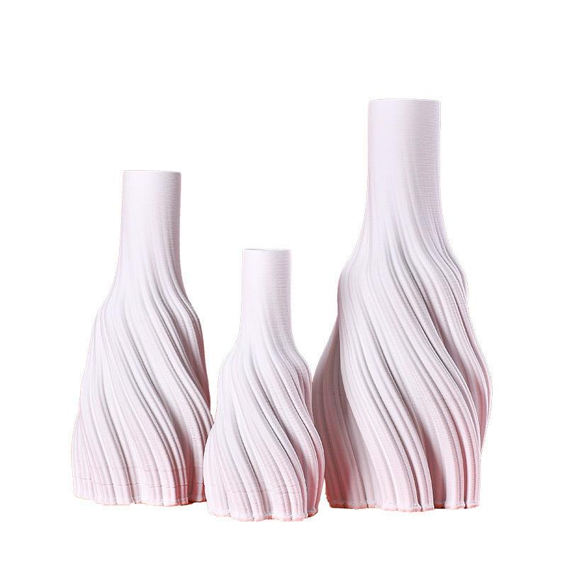 Simple Model Room Hotel Soft Decoration Sales Office Ceramic Vase - Pacisia