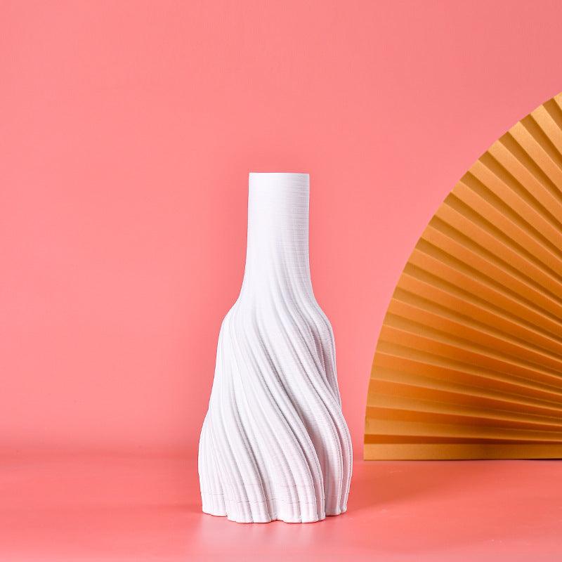 Simple Model Room Hotel Soft Decoration Sales Office Ceramic Vase - Pacisia