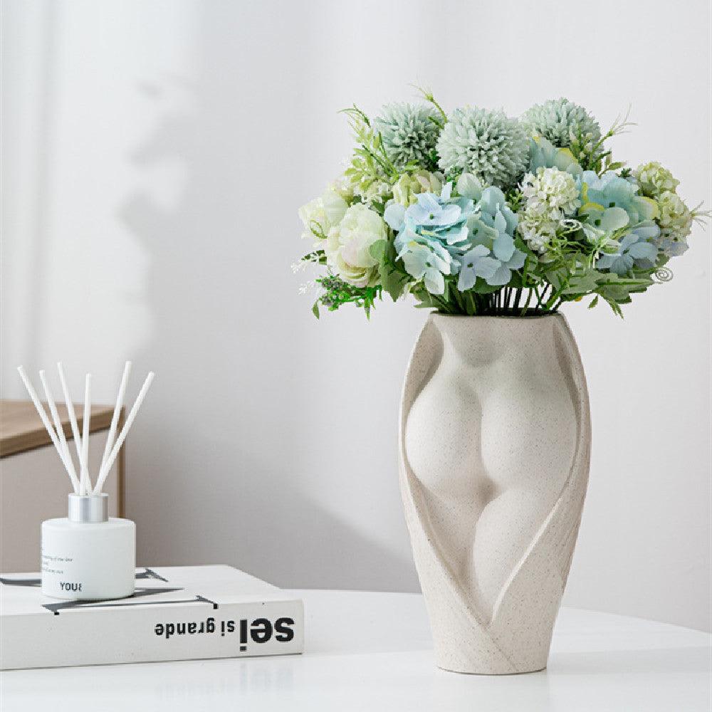 Simple Modern Ceramic Flower Vase - Pacisia