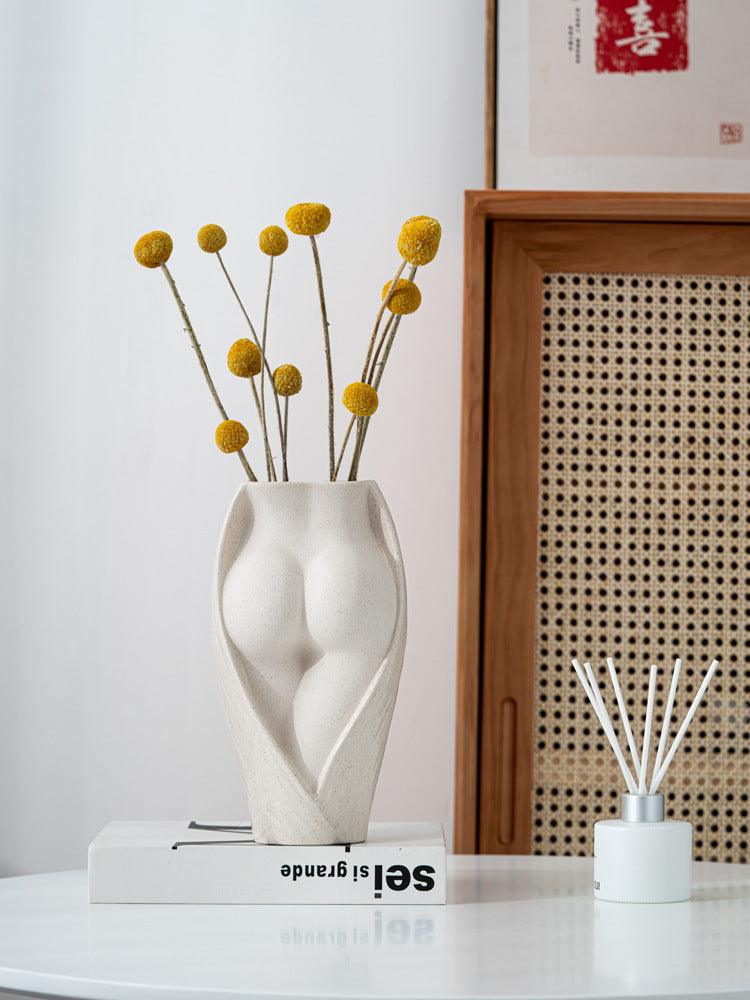 Simple Modern Ceramic Flower Vase - Pacisia