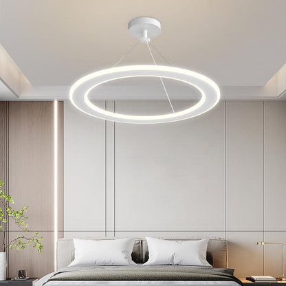 Simple Modern Circular Bedroom Study Chandelier - Pacisia