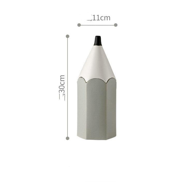 Simple Modern Creative Black And White Ceramic Italian Vase - Pacisia