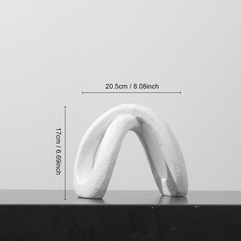 Simple Modern Creative Ceramic Vase Decoration Living Room Flower Arrangement - Pacisia