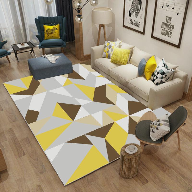 Simple modern geometric living room carpet - Pacisia