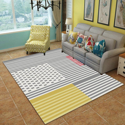 Simple modern geometric living room carpet - Pacisia