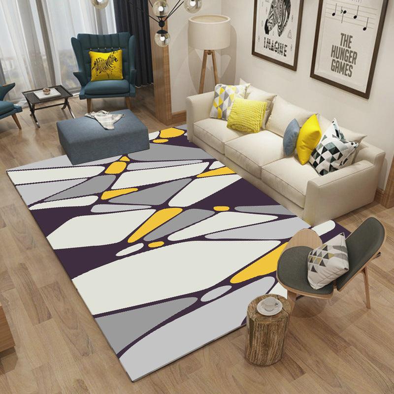 Simple modern geometric living room carpet - Pacisia