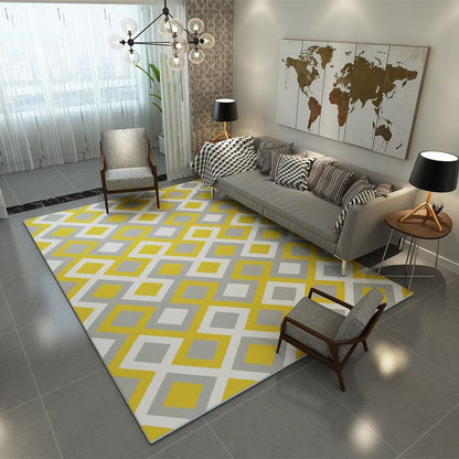 Simple modern geometric living room carpet - Pacisia