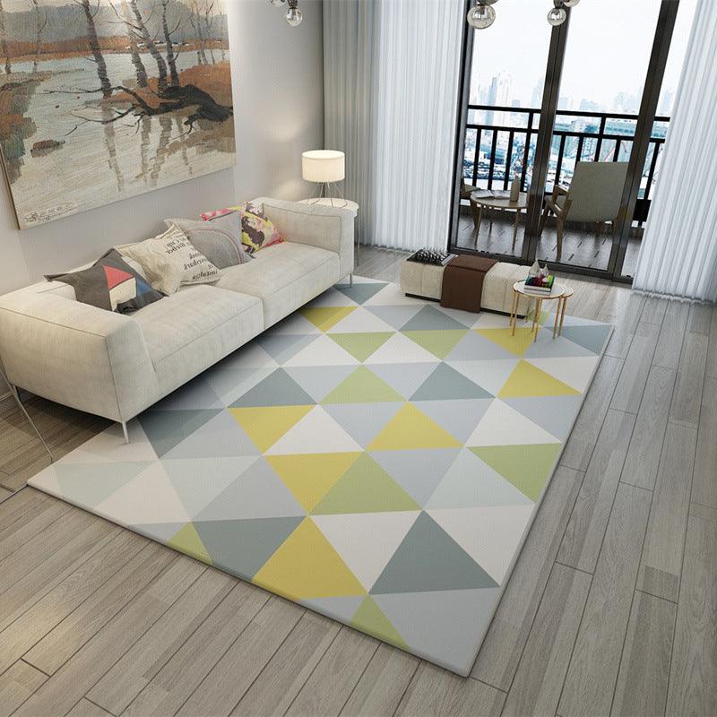 Simple modern geometric living room carpet - Pacisia