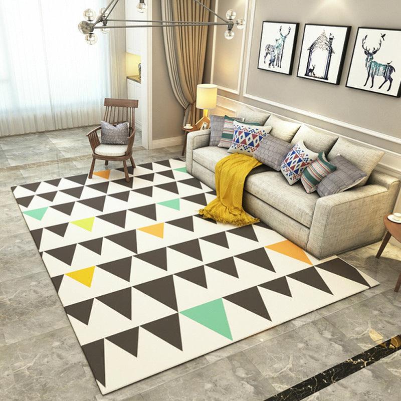 Simple modern geometric living room carpet - Pacisia