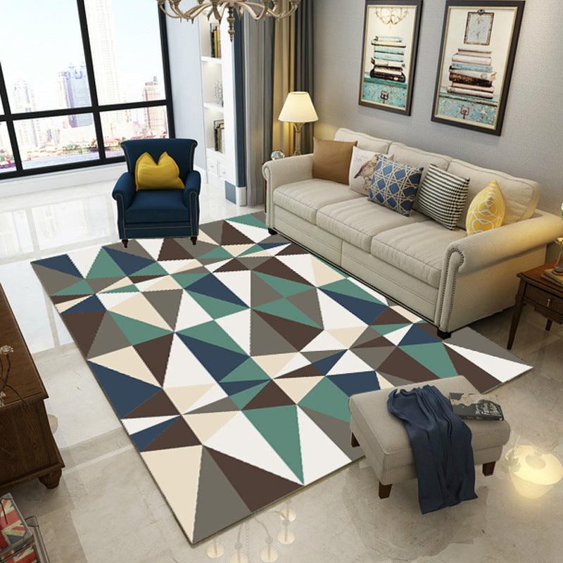 Simple modern geometric living room carpet - Pacisia