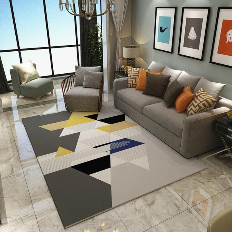 Simple modern geometric living room carpet - Pacisia