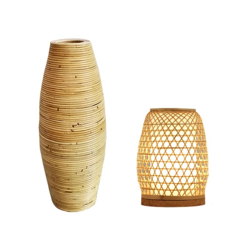 Simple Modern Rattan Wooden Vase - Pacisia