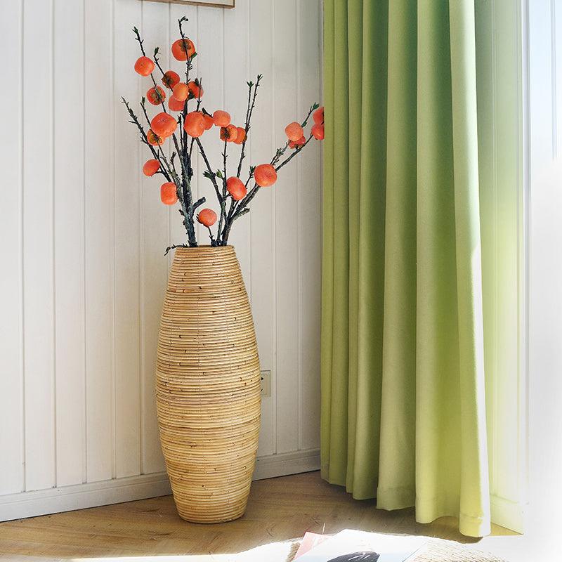 Simple Modern Rattan Wooden Vase - Pacisia