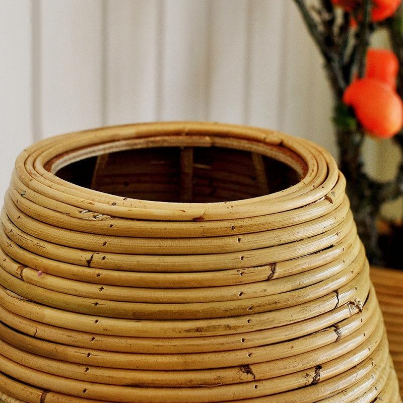 Simple Modern Rattan Wooden Vase - Pacisia