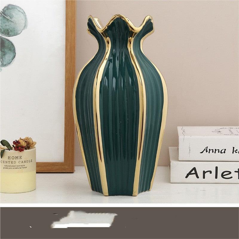 Simple Nordic Ins Ceramic Vase - Pacisia