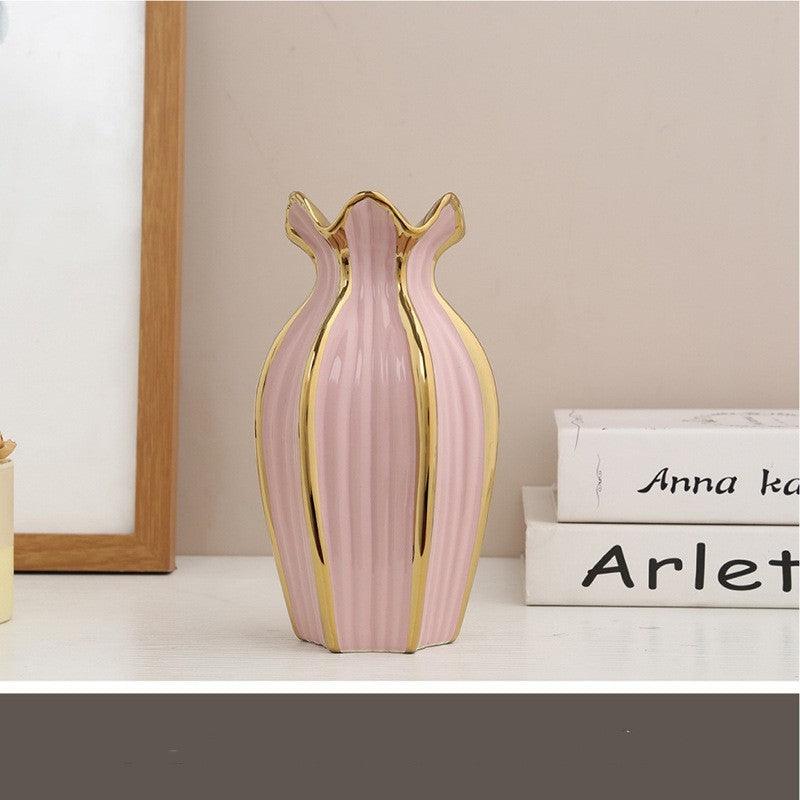 Simple Nordic Ins Ceramic Vase - Pacisia