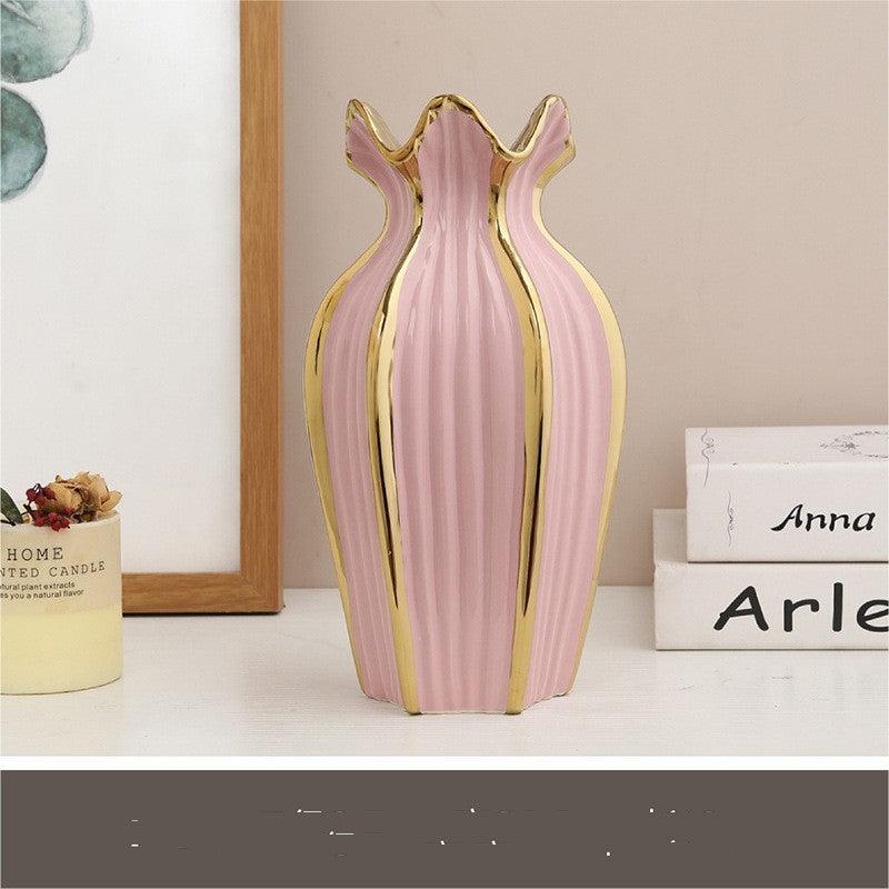 Simple Nordic Ins Ceramic Vase - Pacisia