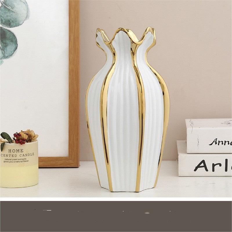 Simple Nordic Ins Ceramic Vase - Pacisia