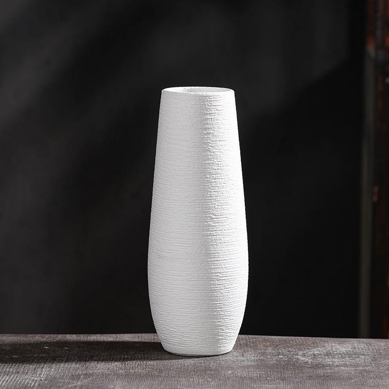 Simple Retro Jingdezhen Ceramic Vase Ceramic Handicraft Ornaments - Pacisia