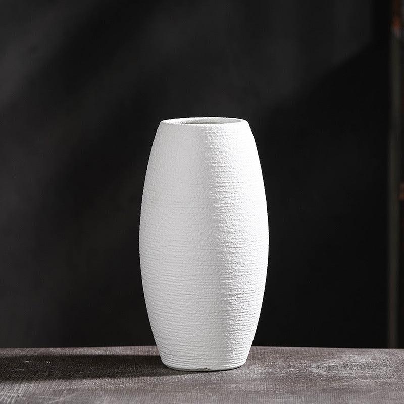 Simple Retro Jingdezhen Ceramic Vase Ceramic Handicraft Ornaments - Pacisia