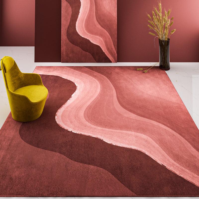 Simple Solid Color Easy To Care Table Carpet Home Sofa Bedroom Floor Mat - Pacisia