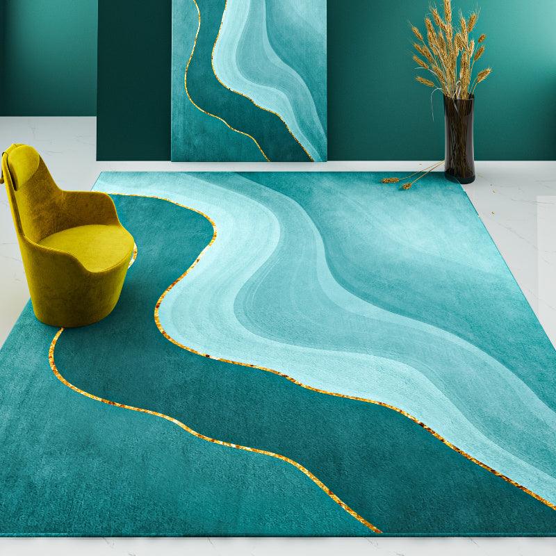 Simple Solid Color Easy To Care Table Carpet Home Sofa Bedroom Floor Mat - Pacisia