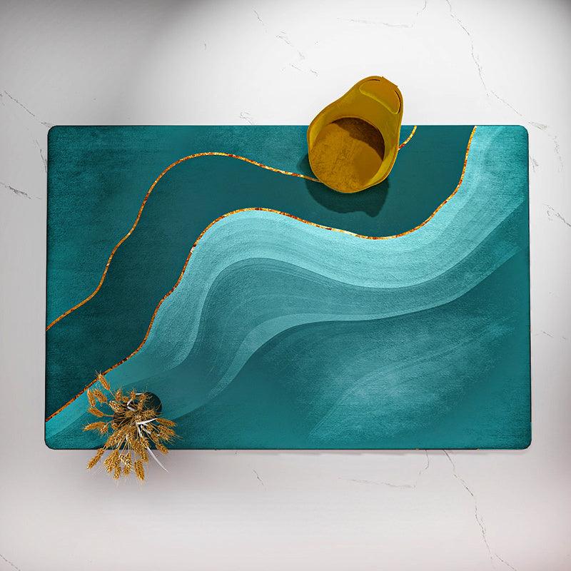 Simple Solid Color Easy To Care Table Carpet Home Sofa Bedroom Floor Mat - Pacisia