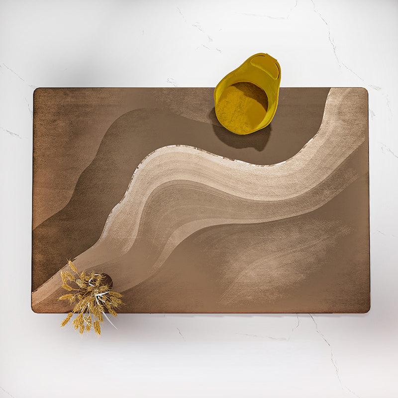 Simple Solid Color Easy To Care Table Carpet Home Sofa Bedroom Floor Mat - Pacisia