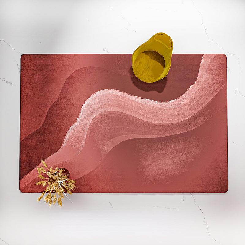 Simple Solid Color Easy To Care Table Carpet Home Sofa Bedroom Floor Mat - Pacisia