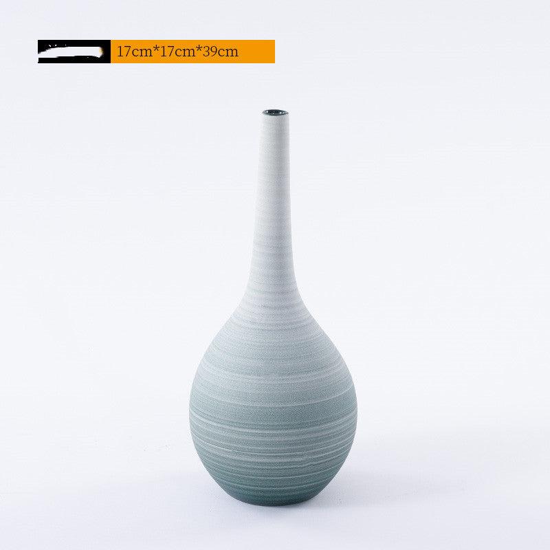 Simple Vase Ceramic Decoration Hotel Art - Pacisia