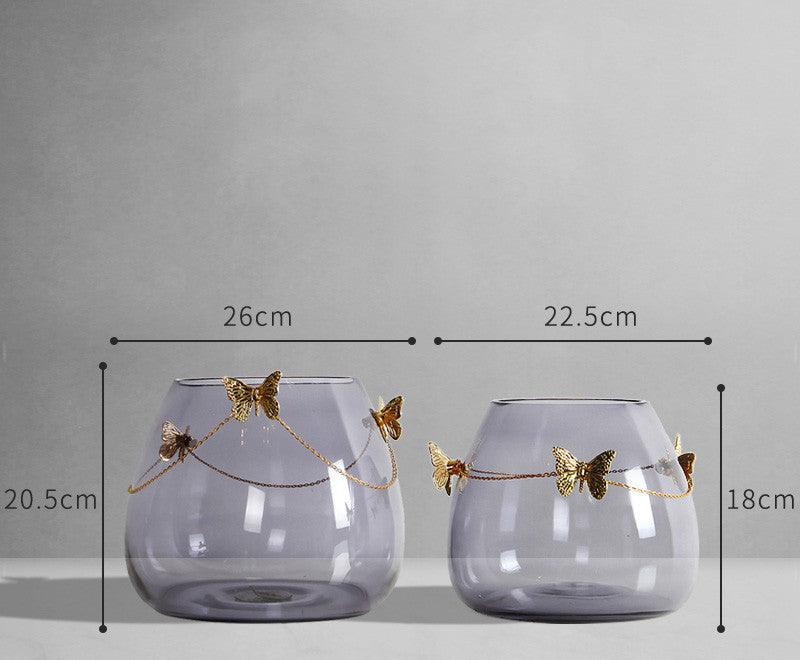 Simple Water Storage Glass Vase Decoration - Pacisia