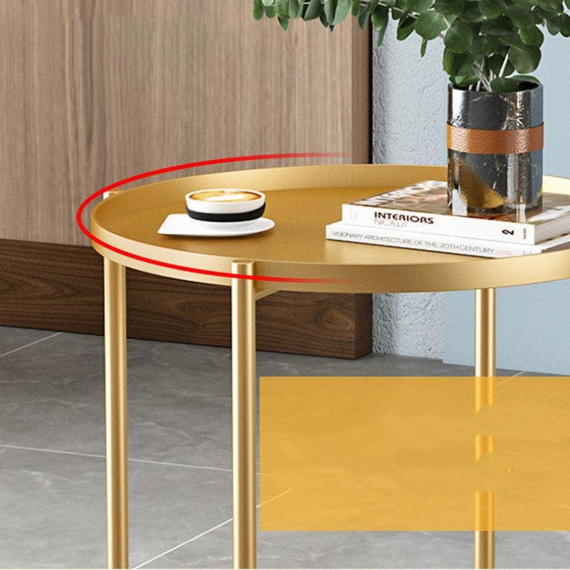 Simple Wrought Iron Small Coffee Tray Table Side A Few Functions - Pacisia