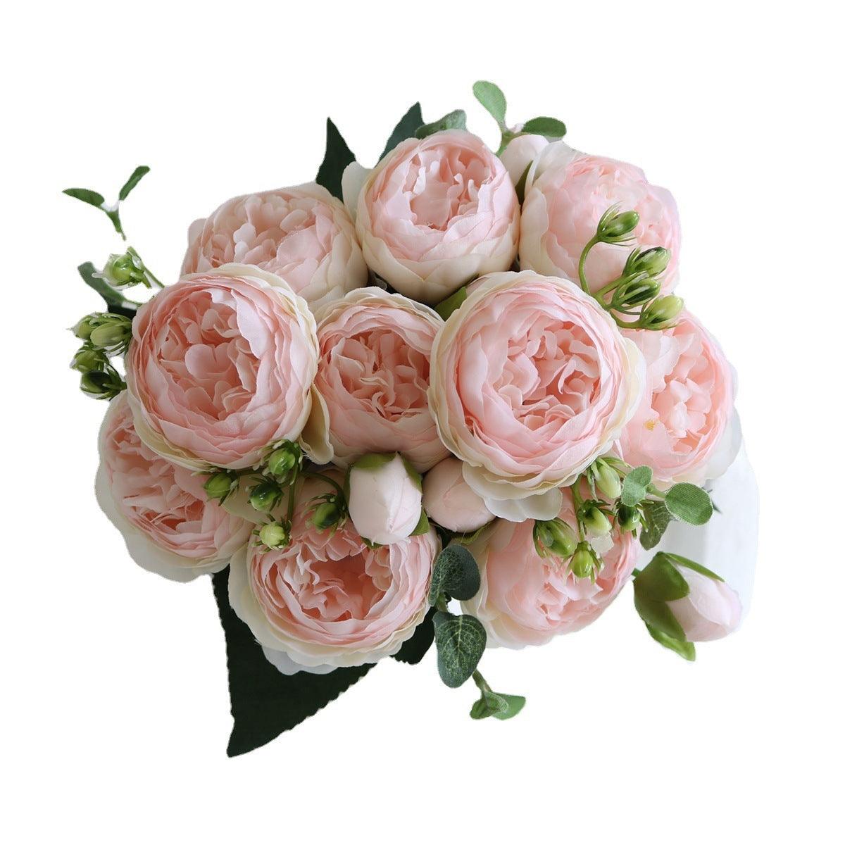 Simulation 5 Small Peony Wedding Home Artificial Flower Ornamental Flower - Pacisia