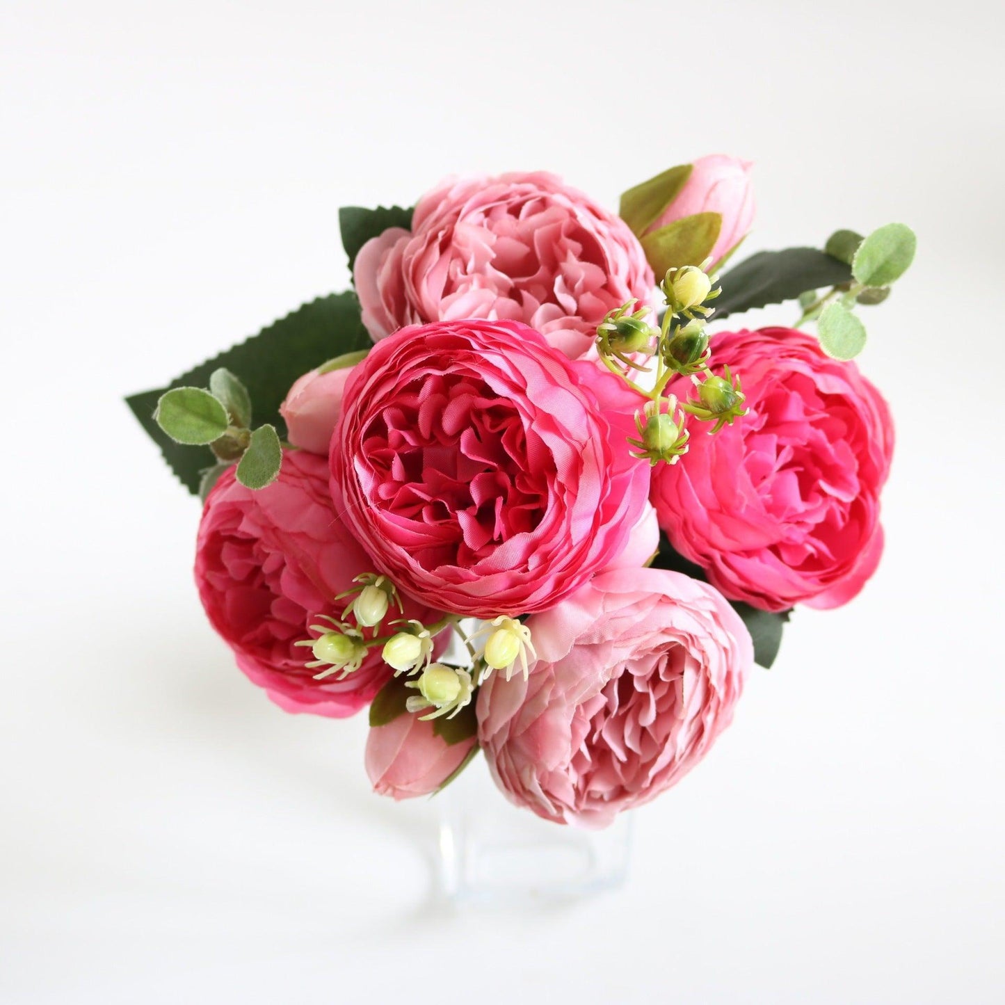 Simulation 5 Small Peony Wedding Home Artificial Flower Ornamental Flower - Pacisia